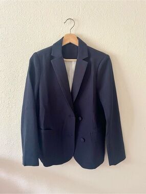 Women’s NWOT Dark Navy Double Button Blazer